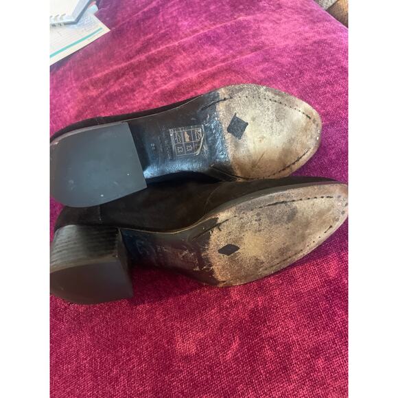 rag & bone Midnight Suede Booties - Picture 4 of 6